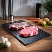 Plateau à dégelage rapide de la viande, accessoires de cuisine, pour la dégivrage des aliments, et la dégelage rapide, avec épaisseur de 3mm