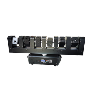 Luz Láser de Cabeza Móvil RGB de 12W con 6 Ojos y Efectos Cinéticos, Control Automático/DMX512, Alto CRI 95, Clasificación IP33, para Discotecas y Bares - Product Image 1