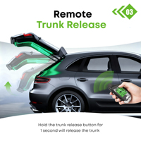 Sistema de Alarma para Auto con Control Remoto LCD Bidireccional y Pantalla OLED, con Recordatorio Sonoro y Vibratorio, Dispositivo de Seguridad para Vehículos