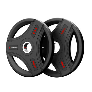 Produttore Cinese di Attrezzature per Palestra, Dischi in Gomma Tri-Grip di Alta Qualità per Uso Professionale - Product Image 4