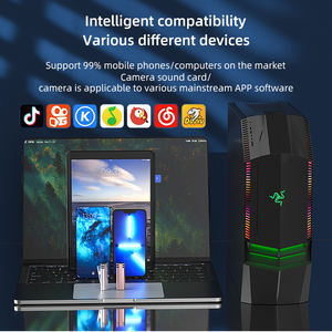 Dernier modèle V8 2.4G Lavaliere Mini Microphone portable à réduction de bruit Microphone portable sans fil 2 pièces pour <span class=keywords><strong>Youtube</strong></span> - Product Image 6