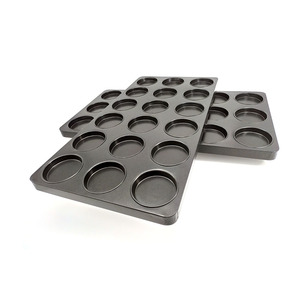 Nampan Roti <span class=keywords><strong>Burger</strong></span> 760 X 460, Nampan Hamburger, Nampan Cupcake, Loyang Muffin, Loyang Hamburger, Peralatan Panggang - Product Image 1
