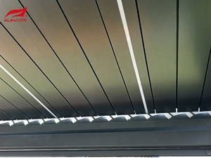 Mái Vòm Điều Khiển Từ Xa 4X4 Mái Vòm Có Động Cơ Chống Nước Khí Hậu Sinh Học Ngoài Trời Mái Vòm Bằng Nhôm - Product Image 6