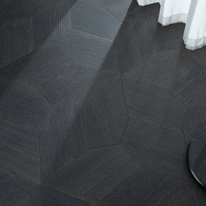 AVANTIMORA - Suelo de Madera Contrachapada de Nogal Negro Multicapa de 12 mm, Grado FSC ABC, Sistema T&G, para Edificios Comerciales - Product Image 1