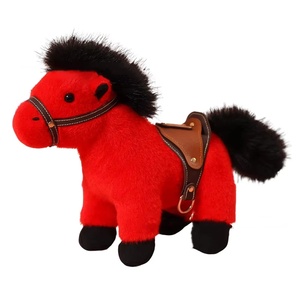 Giocattoli di peluche serie JC: statuette di animali creative, graziosi cavallini decorativi, ciondoli per borse, regali ideali per le feste - Product Image 5