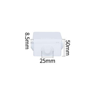 80x80x50mm IP65 <b>Waterproof</b> Junction <b>Box</b> ABS Plastic Pre-drilled 4 Holes with Rubber Plugs Outdoor <b>Electrical</b> Enclosure - Product Image 4