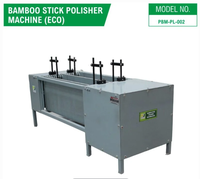 Machine à polir les bâtons de bambou haute performance avec moteur de précision pour le polissage des bâtons et tiges de bambou