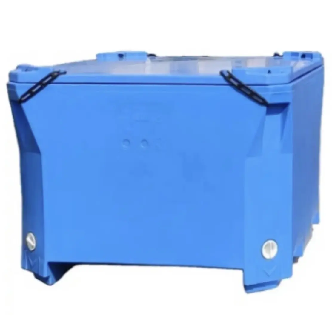 700QT Large Cold Chain Logistics Seafood Processing Commercial Cooler Box Insulated Fish Bin For Transportation