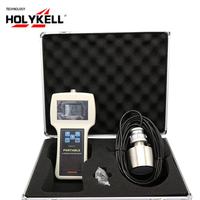 Holykell puits de forage capteur à ultrasons portable écho sondeur niveau d'eau compteur de profondeur