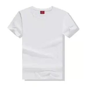 Barato OME personalizado al por mayor hombre Camiseta de gran tamaño 100% cottonT-shirt CustomPrintable patrón cuello redondo manga corta