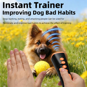 Repelente de Perros Portátil para Exteriores, Dispositivo de Control de Ladridos, 4 Dispositivos Ultrasónicos Disuasorios de Ladridos con Luz LED - Product Image 4