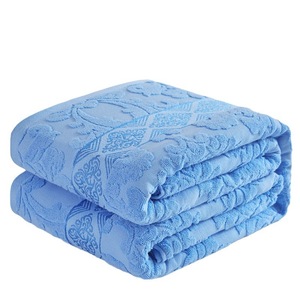 Couverture de serviette de sieste en pur coton de style <span class=keywords><strong>ancien</strong></span>, couverture fraîche d'été multifonctionnelle simple et double - Product Image 1