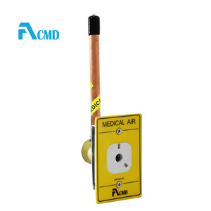 ช่องจ่ายก๊าซโรงพยาบาลแบบโอเมดา สำหรับห้องผู้ป่วย  ช่องจ่ายก๊าซแบบฟลูต สำหรับก๊าซออกซิเจน, วัคซูม, อากาศ, ไนตรัสออกไซด์ - Product Image 3