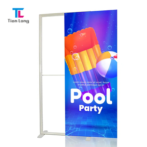 TianLang Seg Pop-up LED caja de luz retroiluminada Tradeshow cabina de exposición pantalla tensión tela telón de fondo publicidad caja de luz - Product Image 3