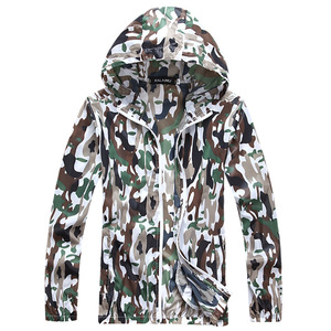 Giacca di protezione solare mimetica Unisex per esterni estivi Unisex per campeggio a prova di ultravioletti - Product Image 5