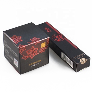 Custom boxes with logo packaging tuck End box Cardboard eyelash candle Gift box packaging
