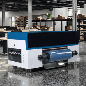 Impresora de rollo a rollo de tinta UV de cristal blanco todo en uno Nueva condición Garantía de 1 año Máquina laminadora de etiquetas para varios propósitos - Product Image 2