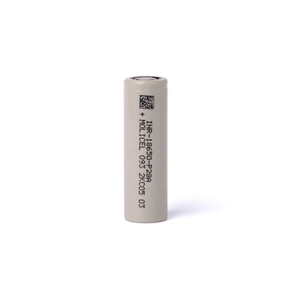 Wholesale Molicel 18650 P28A Lithium-ion Battery For Power Tool 3.6V 18650 2800mah Rechargeable Battery 35A Discharge Rate Cell