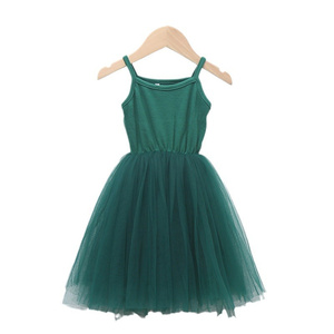 Thấp Moq Tùy Chỉnh Kích Thước Nhà Sản Xuất Rắn Màu Bông Trẻ Sơ Sinh Toddler Trẻ Em Quần Áo Tank Tops Trẻ Em Cô Gái Ăn Mặc - Product Image 6