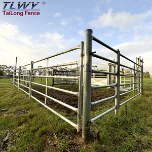Rust Proof Steel Cattle <strong>Panel</strong> 12ft 10ft 9.5ft 6ft 8ft Heavy Duty Livestock Cattle Corral Fence Galvanised Cattle <strong>Panels</strong> - Product Image 3