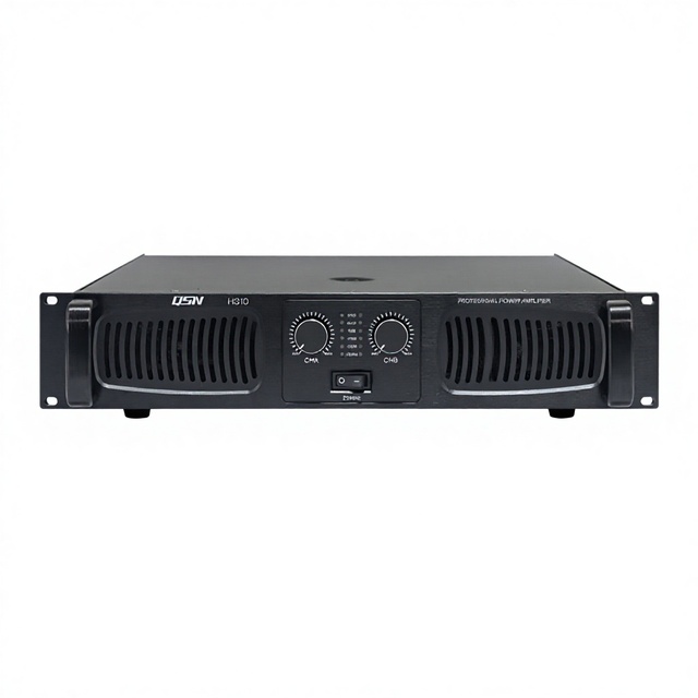 Class H Power Amplifier H310 1000W*2 for KTV Mid-small Performance Theatre