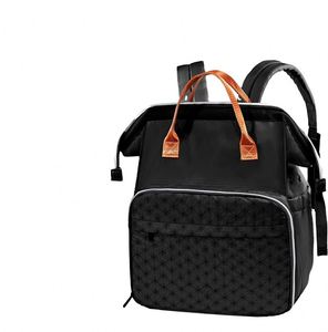 Mochila de punto BSCI para almacenamiento de hilo, bolsa grande para tejer, bolsos y carteras de ganchillo - Product Image 3