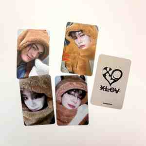 Tarjetas LOMO de Kpop XLOV al por Mayor, 4 Piezas/Juego, Tarjetas Selfie de Wumuti Rui Hyun Haru I'MMA BE Album K4 MS Ver, Fototarjetas para Colección de Fans - Product Image 6