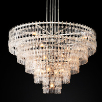 Intérieur Maison Restaurant Moderne De Luxe Led Pendentif En Cristal Lumières Décoration Lampe Lustre En Cristal