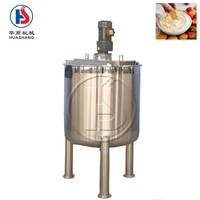 Cuve de mélange en acier inoxydable à prix départ usine pour sirops, homogénéisateur, agitateur, émulsifiant
