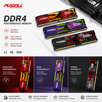 PUSKILL High Speed Performance Memory, PUSKILL DDR4 UDIMM RAM 8GB 16GB 32GB 2666MHz 3200MHz 3600MHz Desktop Gaming PC Upgrade