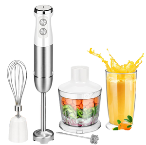 Máy xay cầm tay đa năng, có chức năng đánh trứng, xay thịt, bào sợi và thiết kế chống bắn nước, có thể rửa máy rửa chén, dùng cho nhà bếp - Product Image 4