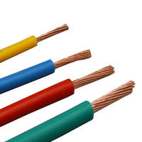 Heiße 1,5mm 2,5mm 4mm 6mm 10mm 16mm 25mm einadrige Kupfer BV BVR Verkabelung Elektrokabel Gebäude draht