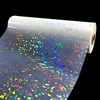 Film de Laminage Thermique BOPP Translucide Doux et Anti-Humidité en Gros pour Usine, Motif Verre Brisé, pour Supermarchés et Épiceries