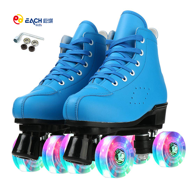 Blue-flashing wheels