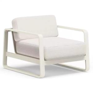 Conjunto de sofá y mesa de centro para exteriores, con estructura de aleación de aluminio, resistente a la intemperie, para jardín, balcón, patio, villa. - Product Image 3