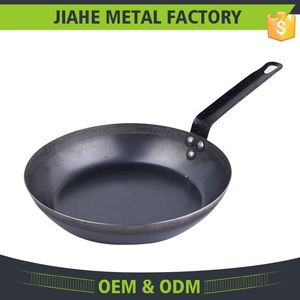Sartén Antiadherente <span class=keywords><strong>de</strong></span> <span class=keywords><strong>Acero</strong></span> <span class=keywords><strong>al</strong></span> Carbono <span class=keywords><strong>al</strong></span> por Mayor con Mango <span class=keywords><strong>de</strong></span> <span class=keywords><strong>Acero</strong></span> para Utensilios <span class=keywords><strong>de</strong></span> <span class=keywords><strong>Cocina</strong></span> - Product Image 2