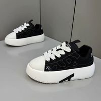 Chaussures décontractées classiques pour hommes MQ399, couleur unie, confortables, légères, à semelle épaisse, augmentant la taille, chaussures de course pour hommes