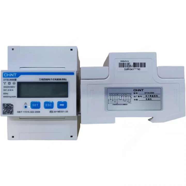 DTSU666 Three-line Four-wire Fire Meter 380V Watt-hour Meter ...