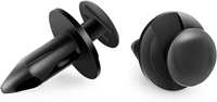 200 pièces de clips de fixation de pare-chocs de 8 mm, rivets à pousser en plastique pour voiture, attaches de garde-boue