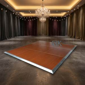 <b>Aluminum</b> Alloy Edge Dance Floor Portable with <b>Flight</b> <b>Cases</b> Stable Floor - Product Image 1