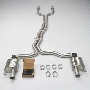 Échappement Valvetronic en titane personnalisé pour Benz AMG C43 W205 3.0T M276 2016-2018, système de soupape de silencieux haute performance - Product Image 5