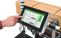 Printer Inkjet Karakter Besar Markem-Imaje 5940-Pengkodean Resolusi Tinggi pada Karton, Kotak, dan Permukaan Industri