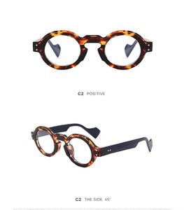 แว่นกันแดดคุณภาพสูงปี 2025 ป้องกันรังสียูวี 400 แฟชั่นขายส่งสไตล์วินเทจ รับทำโลโก้ แว่นกันแดดทรงรีและทรงกลมสำหรับผู้หญิงและผู้ชาย - Product Image 6