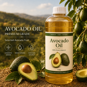 Aceite de <span class=keywords><strong>Aguacate</strong></span> Virgen Orgánico 1KG Prensado en Frío, Aceite Portador Puro y Natural para Rostro, Piel, Cabello y Masajes Corporales, Proveedor Mayorista - Product Image 1