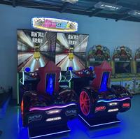 Machine de jeu d'arcade de course Speed Storm 2 à monnayeur pour 2 joueurs, simulateur de conduite double, grand modèle en métal pour centre de divertissement