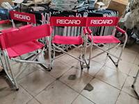 Chaise de réalisateur pliante portable avec chaises de réalisateur en toile de table d'appoint