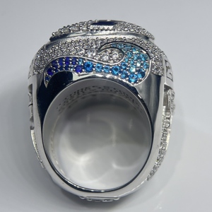 Anillo Conmemorativo del Campeonato de la Copa Grey <span class=keywords><strong>2022</strong></span> de los Argonautas de Toronto, Elegante, Chapado en Plata de Ley con Incrustaciones de Cobre, Joyería de Calidad, Regalo - Product Image 6