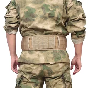 Combat טקטי מתכוונן שחרור מהיר אבזם ניילון בד טקטי חגורת אימון מותניים חגורה