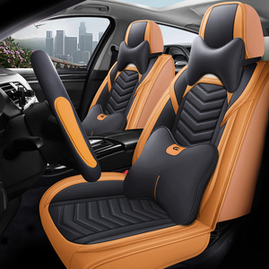 Housse de siège auto complète 2025 pour cinq places, coussin enveloppant pour toutes les saisons, housse de siège auto universelle - Product Image 4