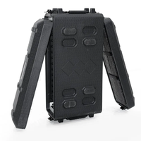 Profondeur 2U 3U 4U 6U Poids léger Rolling Shockproof Case Rack Dj pour Audio Heavy-Duty Rack Itx Case Hard Plastic DJ Rack Case